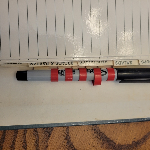 Vintage Erasable Recipe Book - Picture 7 of 7